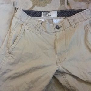 American eagle 30x34 khaki pants
